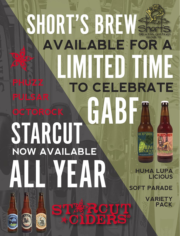 Short’s Brewing Co. Announces Short’s & Starcut Ciders CO Events