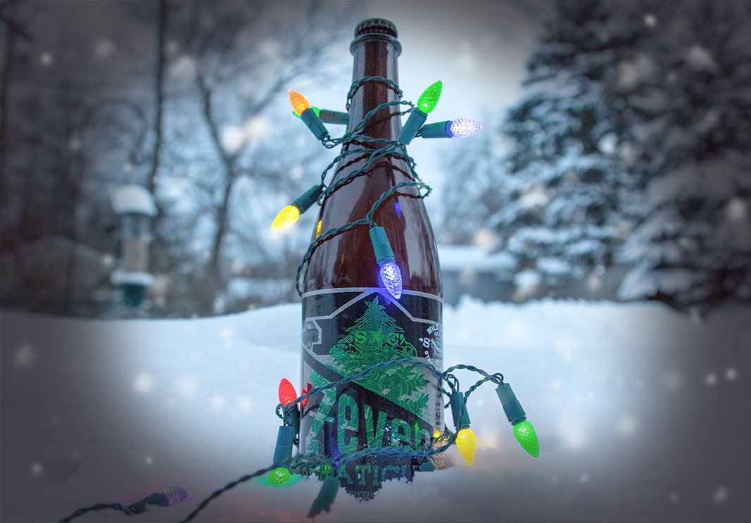 The Best Way to Spread Christmas Cheer is by Sharing Spruce Cider with Friends Far and Near